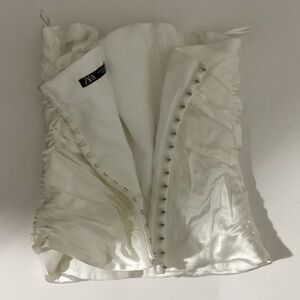 Zara White Garment